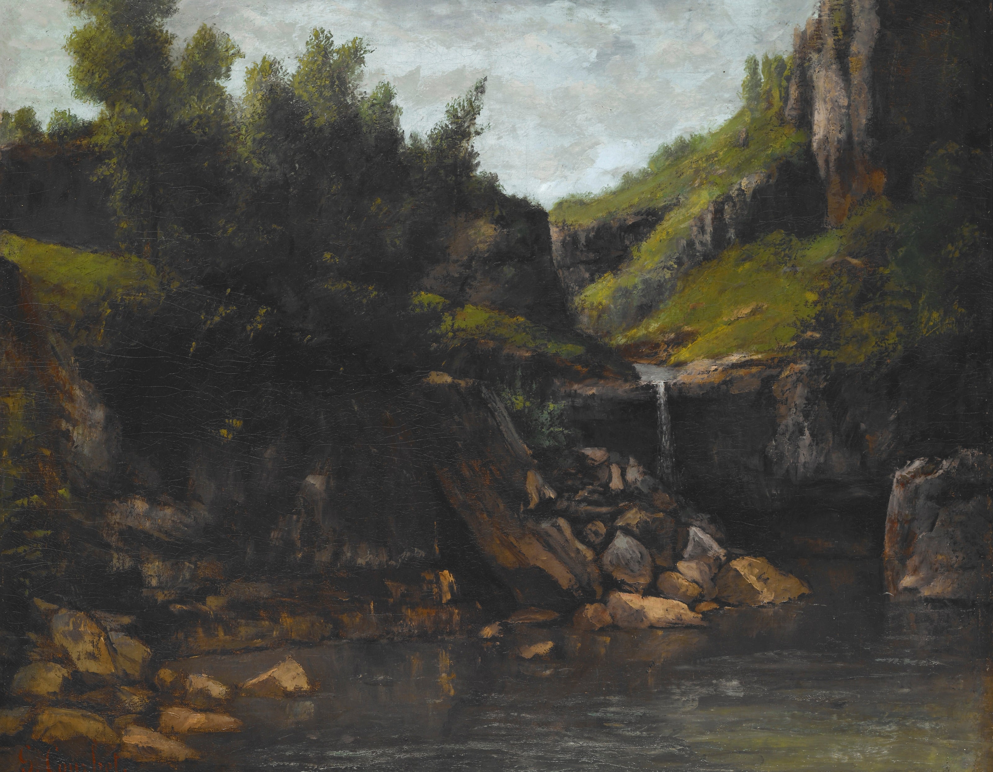 Gustave Doré — Cascade in a Rocky Landscape | Fine Art Print