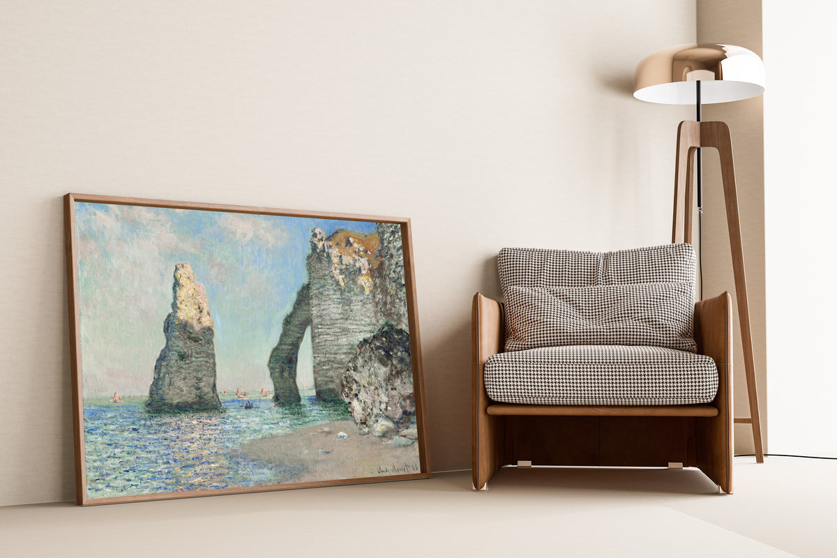 Claude Monet — The Cliffs at Étretat | Fine Art Print
