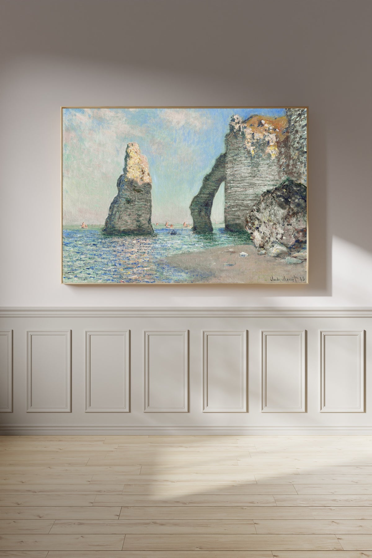 Claude Monet — The Cliffs at Étretat | Fine Art Print