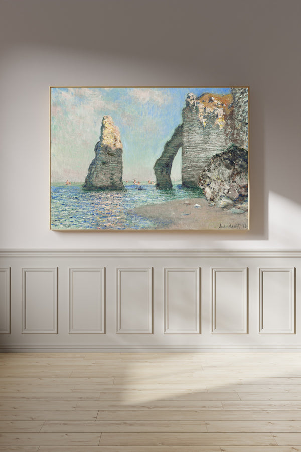 Claude Monet — The Cliffs at Étretat | Fine Art Print