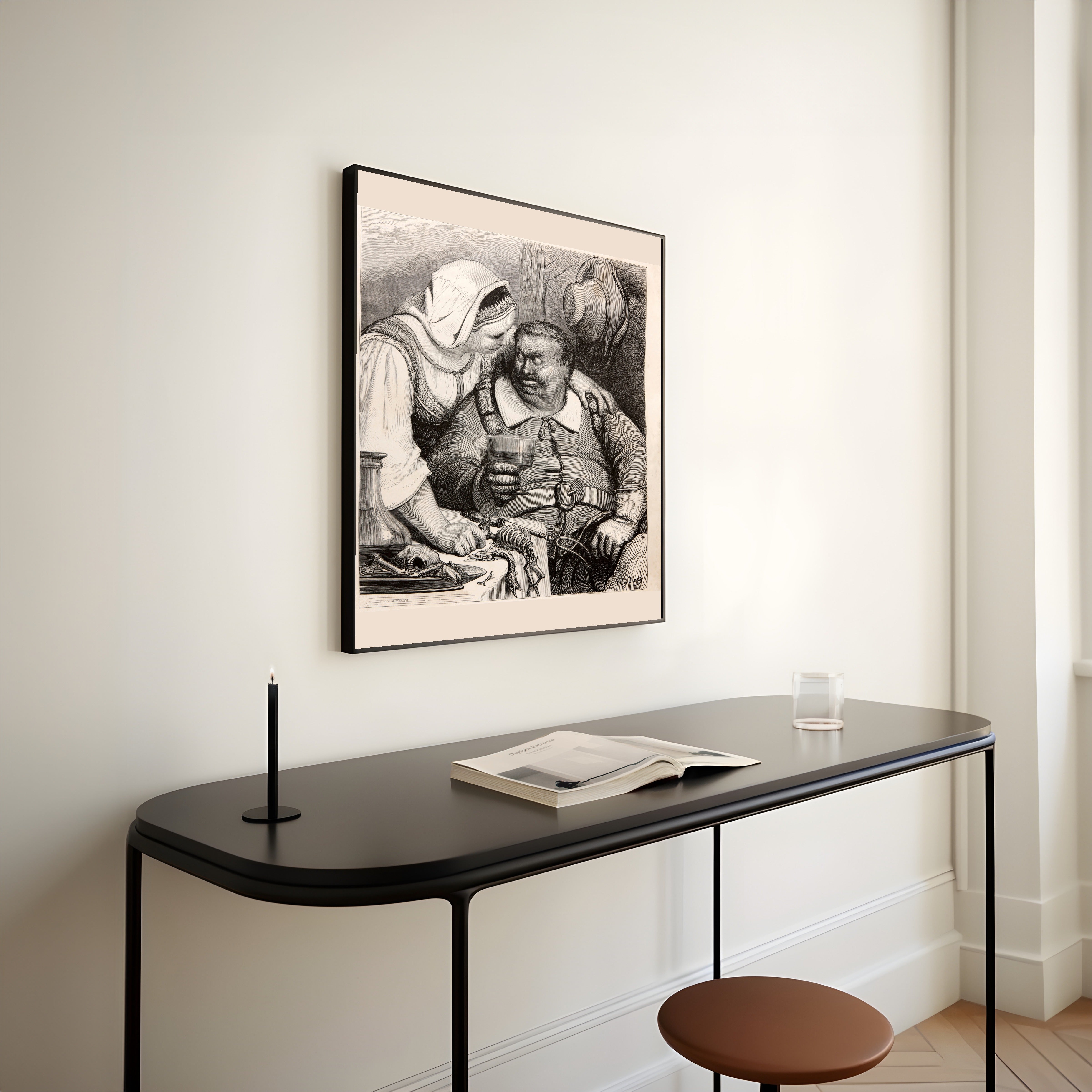 Gustave Doré — Tom Thumb: The Ogre at Supper | Fairy Tale Illustration Print