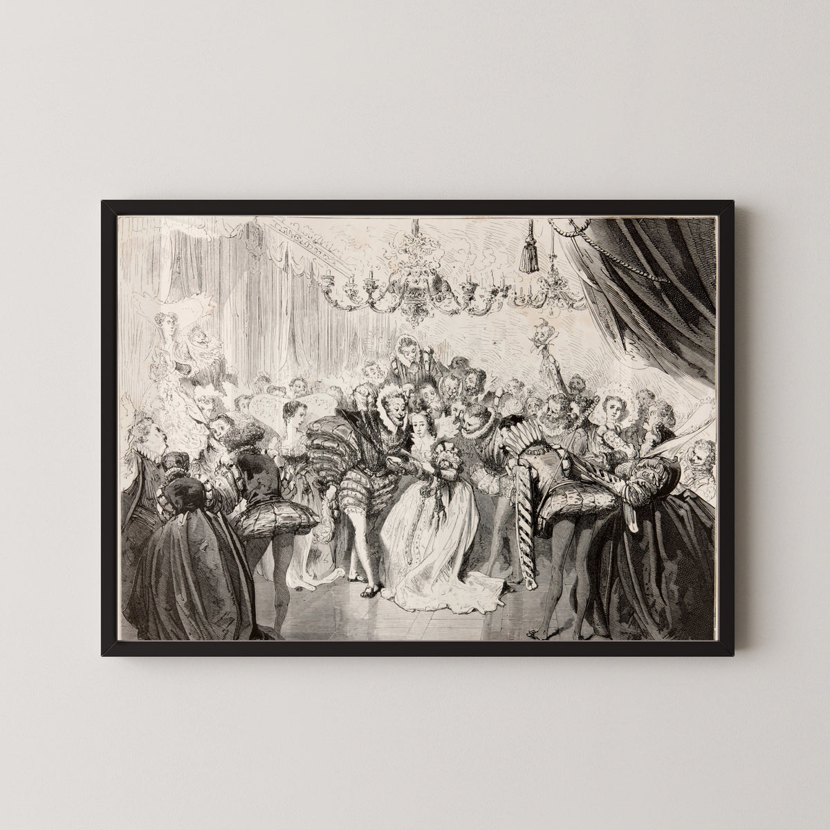 Gustave Doré — Cinderella: The Ball | Fairy Tale Illustration Print