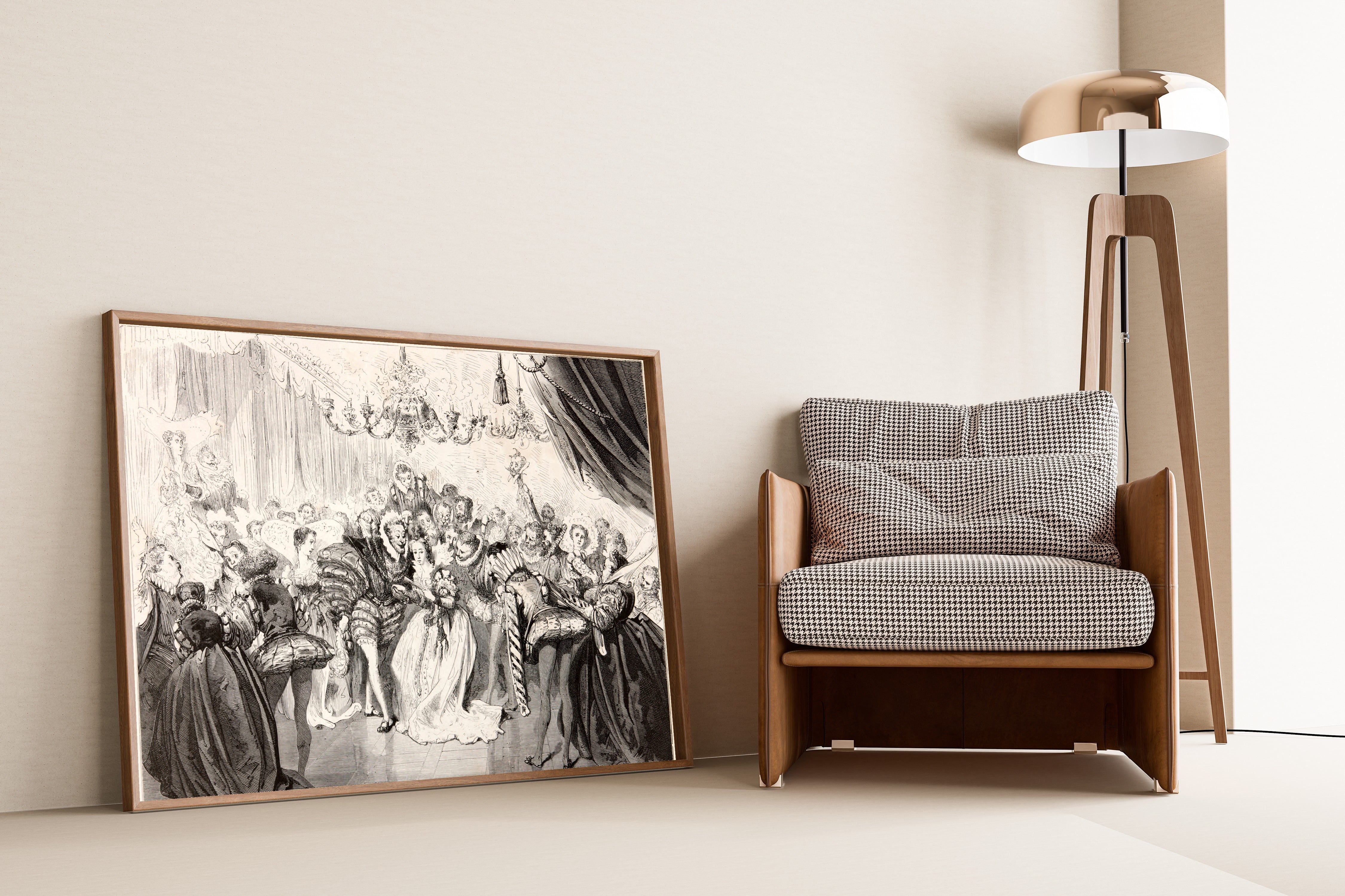 Gustave Doré — Cinderella: The Ball | Fairy Tale Illustration Print
