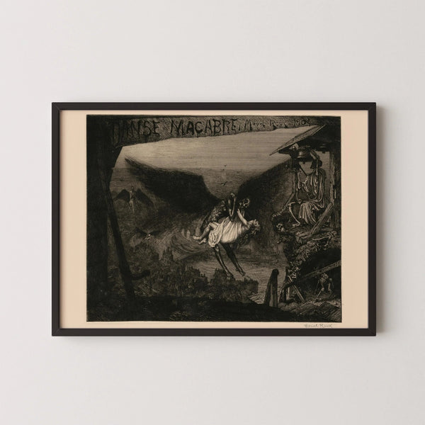 Marcel Roux — Danse Macabre | Symbolist Fine Art Print