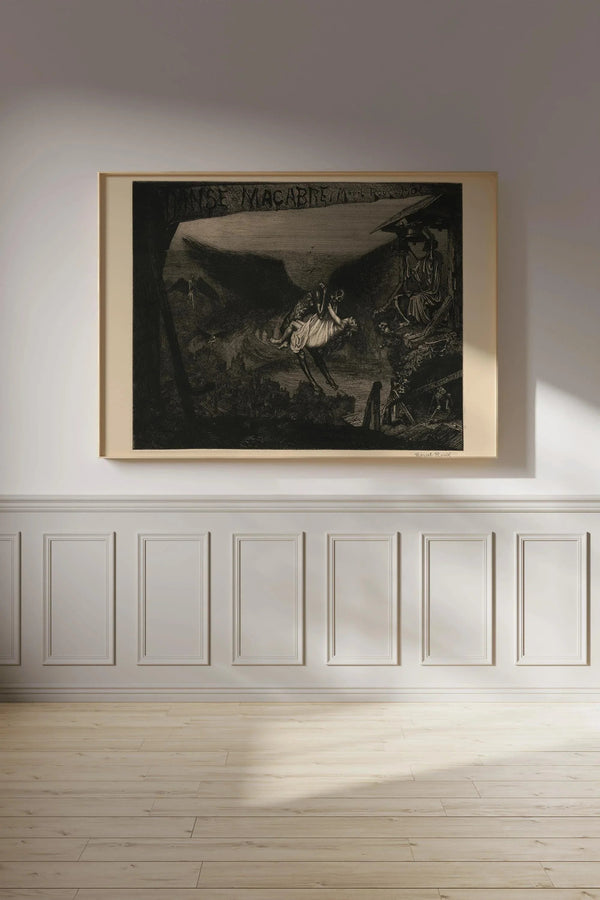 Marcel Roux — Danse Macabre | Symbolist Fine Art Print
