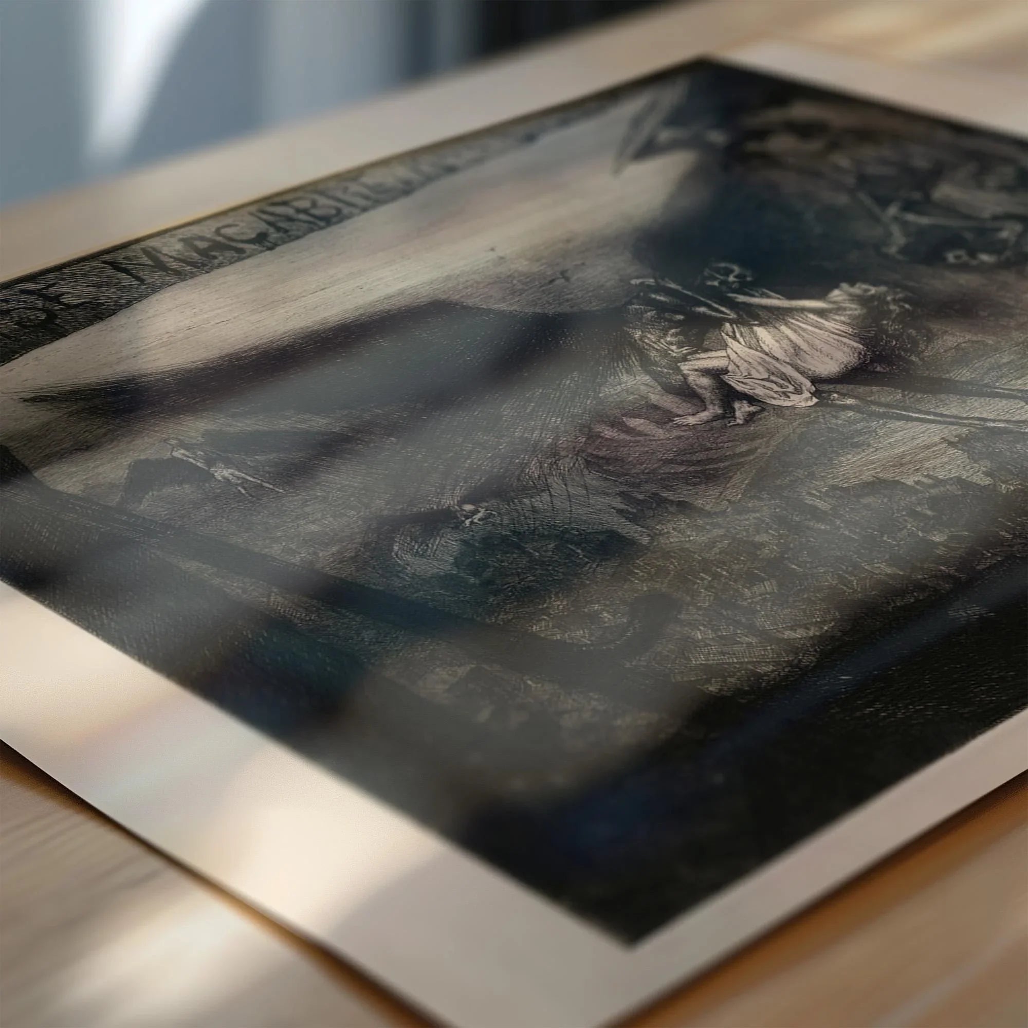 Danse Macabre Giclee Print: Terrifying Symbolist Art, Marcel Roux - 9ArtPrints