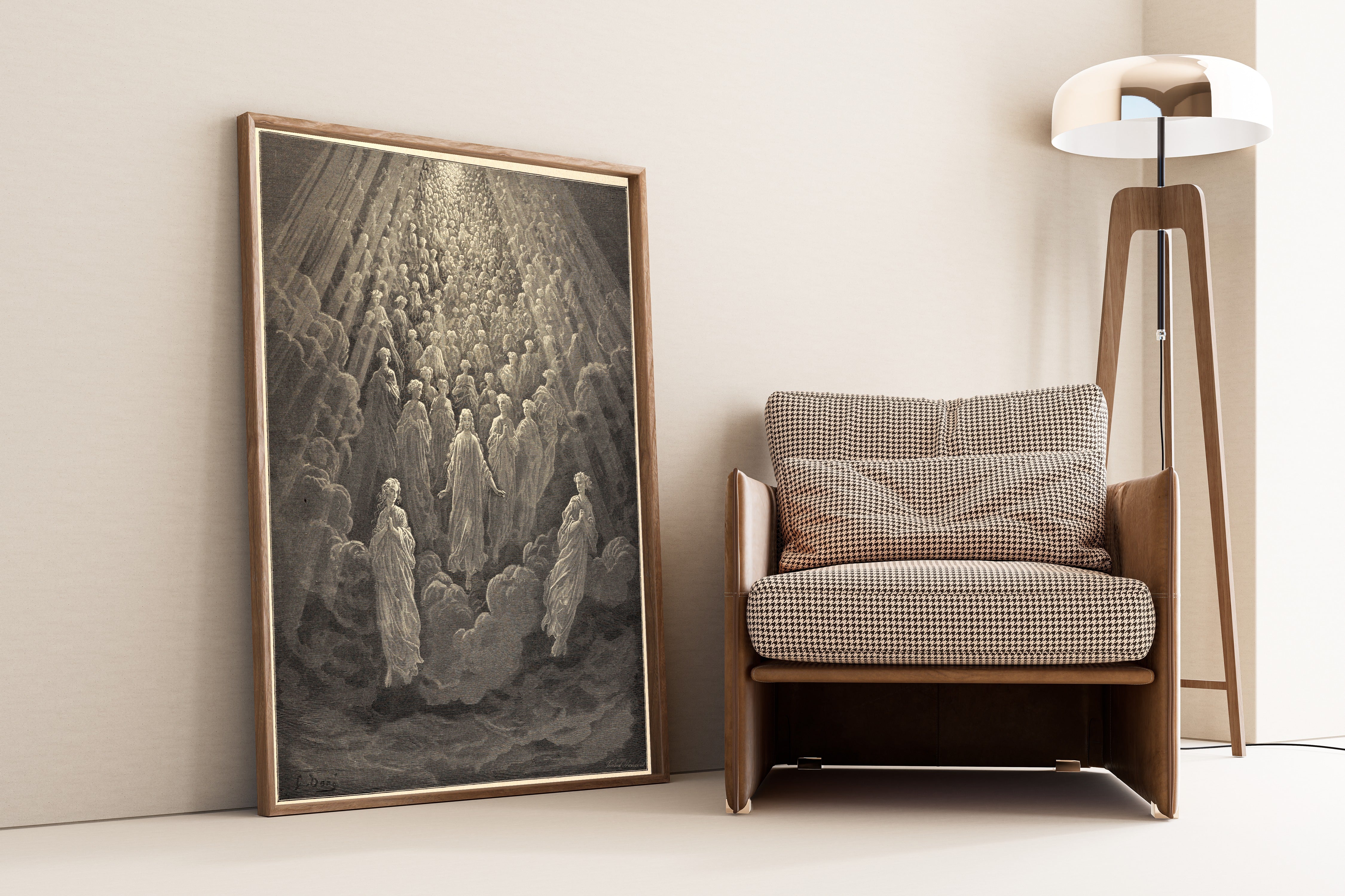 Gustave Doré — Paradiso, Canto V: The Splendours of Mercury | Dante Illustration Print