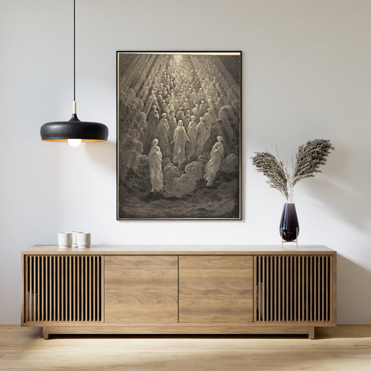 Gustave Doré — Paradiso, Canto V: The Splendours of Mercury | Dante Illustration Print