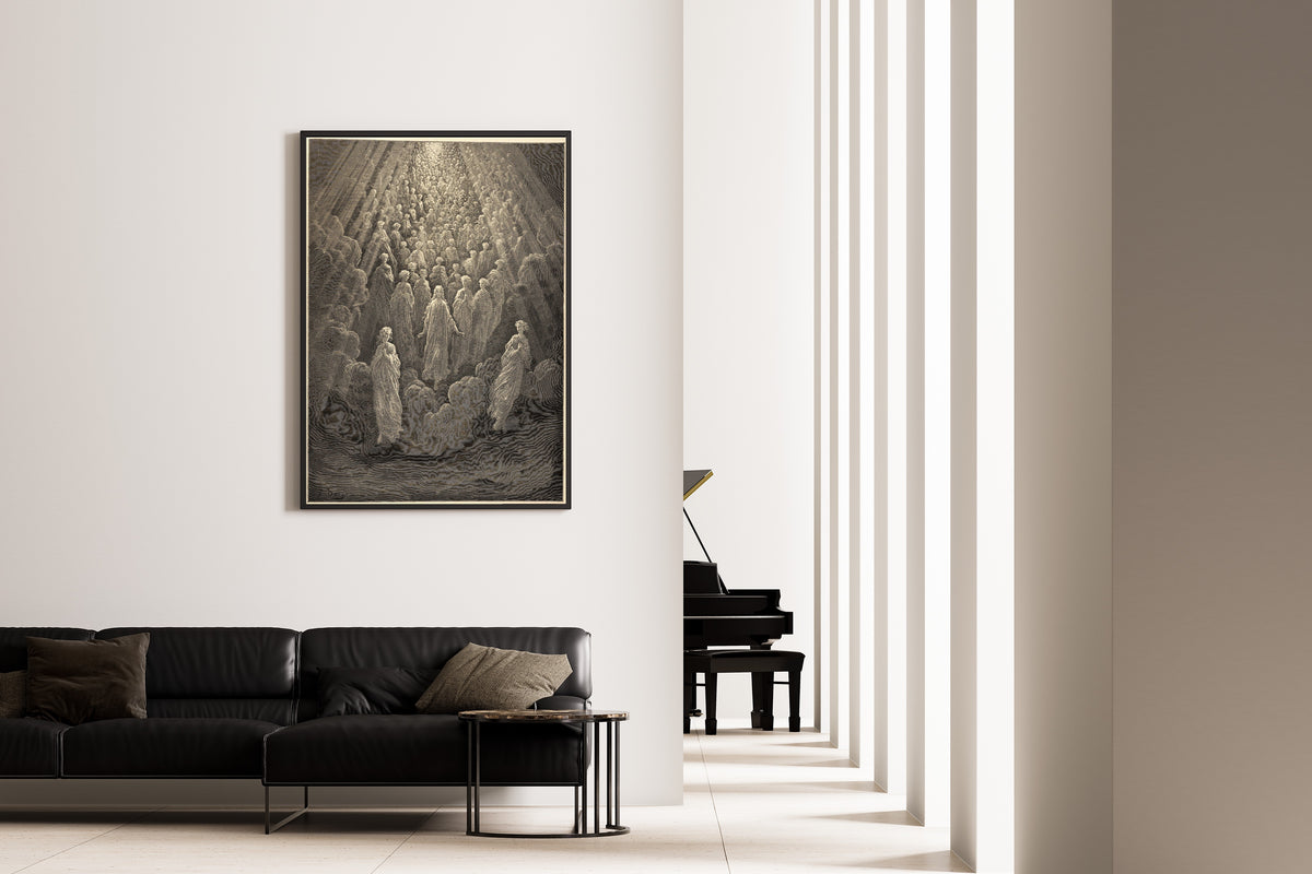 Gustave Doré — Paradiso, Canto V: The Splendours of Mercury | Dante Illustration Print