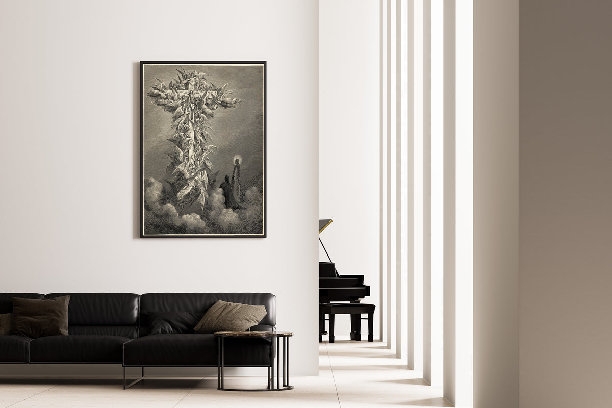 Gustave Doré — Paradiso, Canto XIV: The Cross of Mars | Dante Illustration Print