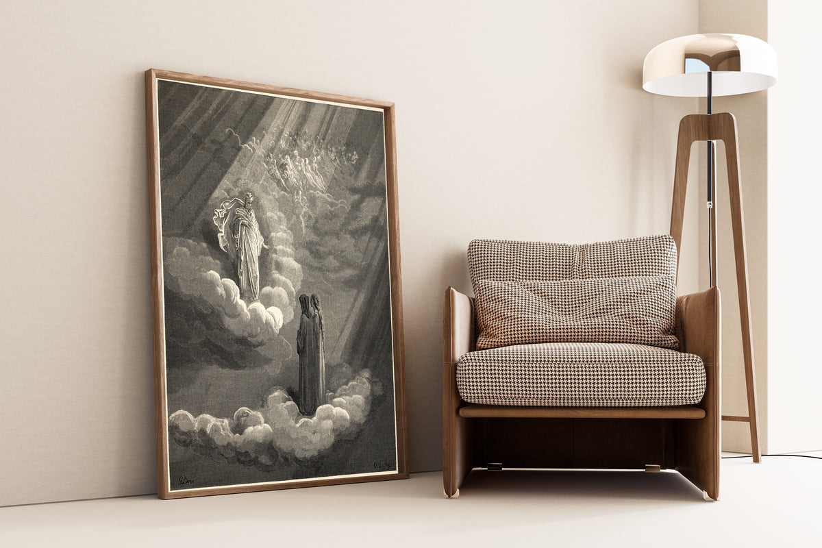 Gustave Doré — Paradiso, Canto XVI: Cacciaguida | Dante Illustration Print