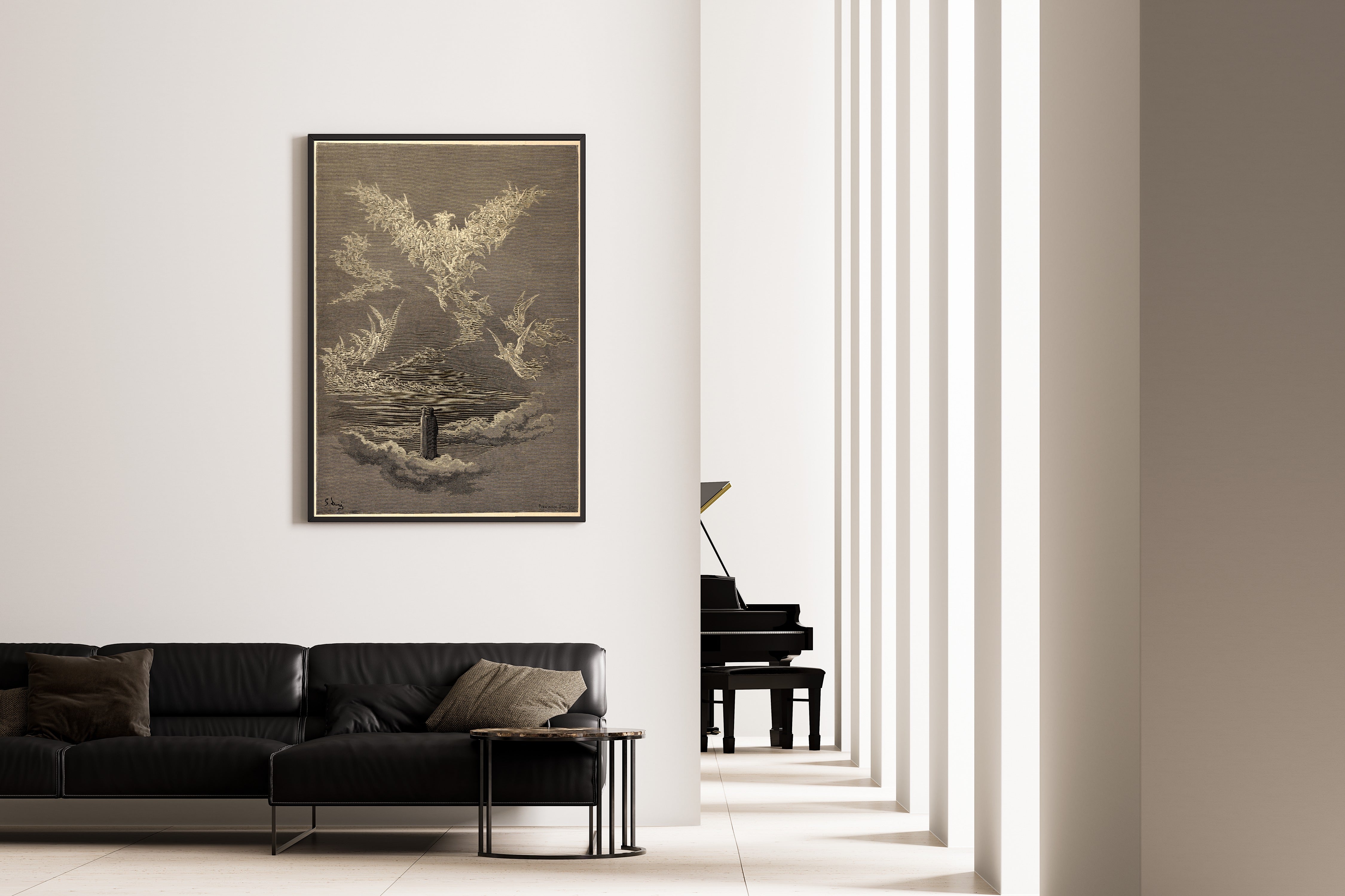Gustave Doré — Paradiso, Canto XIX: The Eagle Speaks | Dante Illustration Print