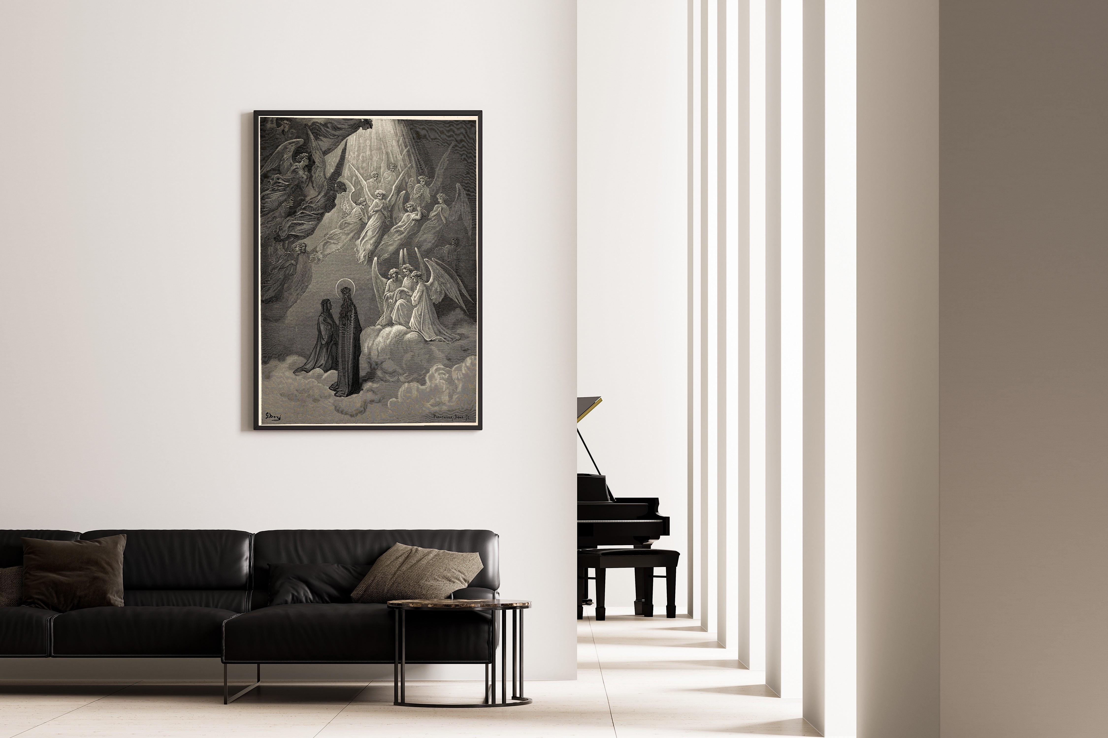 Gustave Doré — Paradiso, Canto XX: The Living Lights of Jupiter | Dante Illustration Print