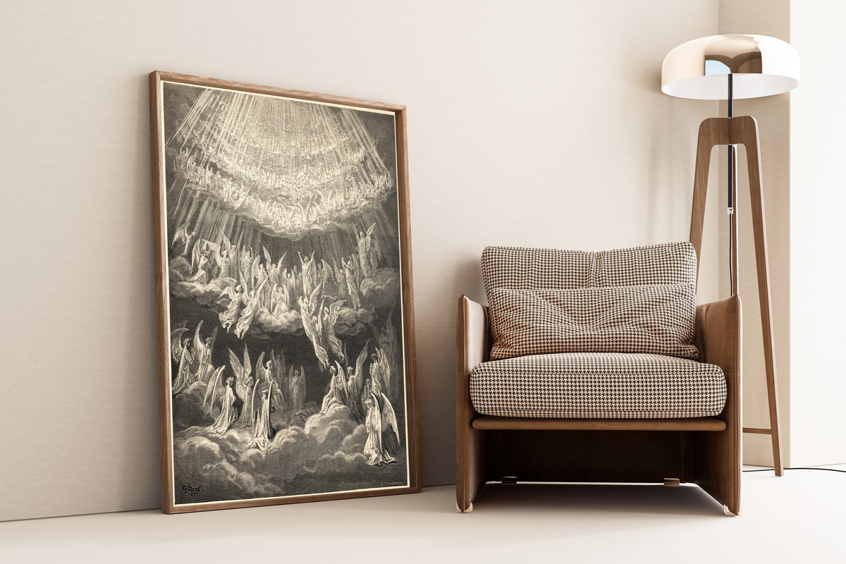 Gustave Doré — Paradiso, Canto XXVII: Glory to the Father | Dante Illustration Print