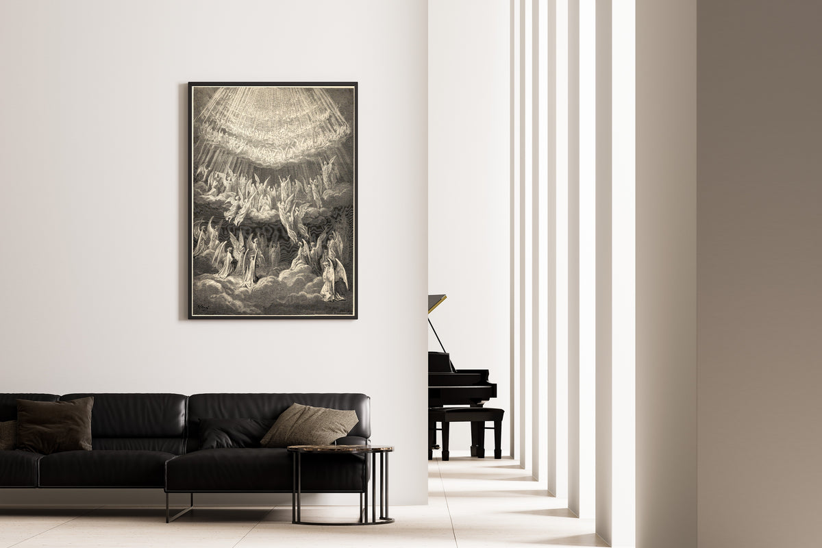 Gustave Doré — Paradiso, Canto XXVII: Glory to the Father | Dante Illustration Print