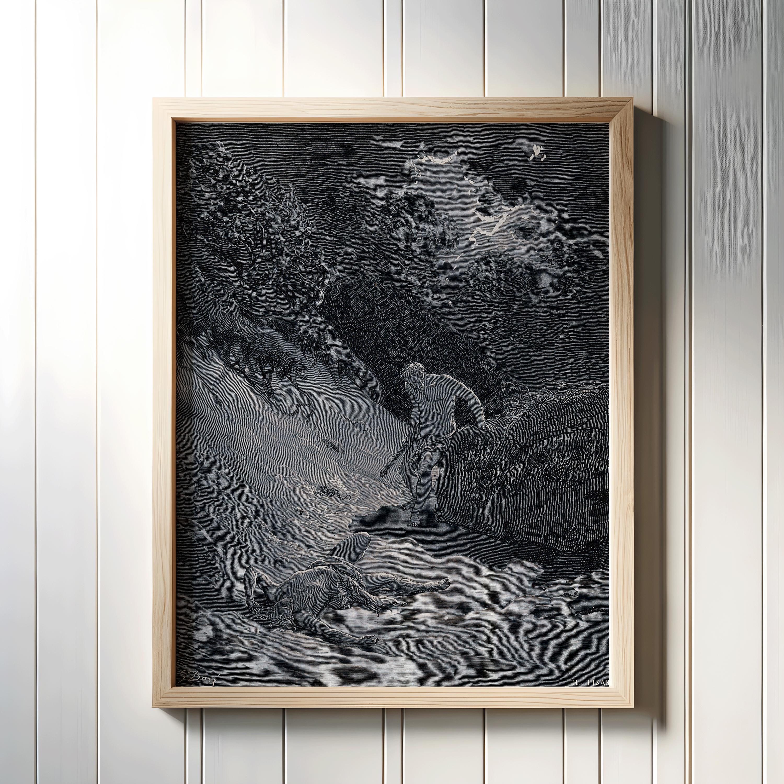 Dark Visions - A Curated Set of 9 Mythical and Spiritual Works by Doré, Blake, Pisan & Vedder (available handframed or unframed) - 9ArtPrints