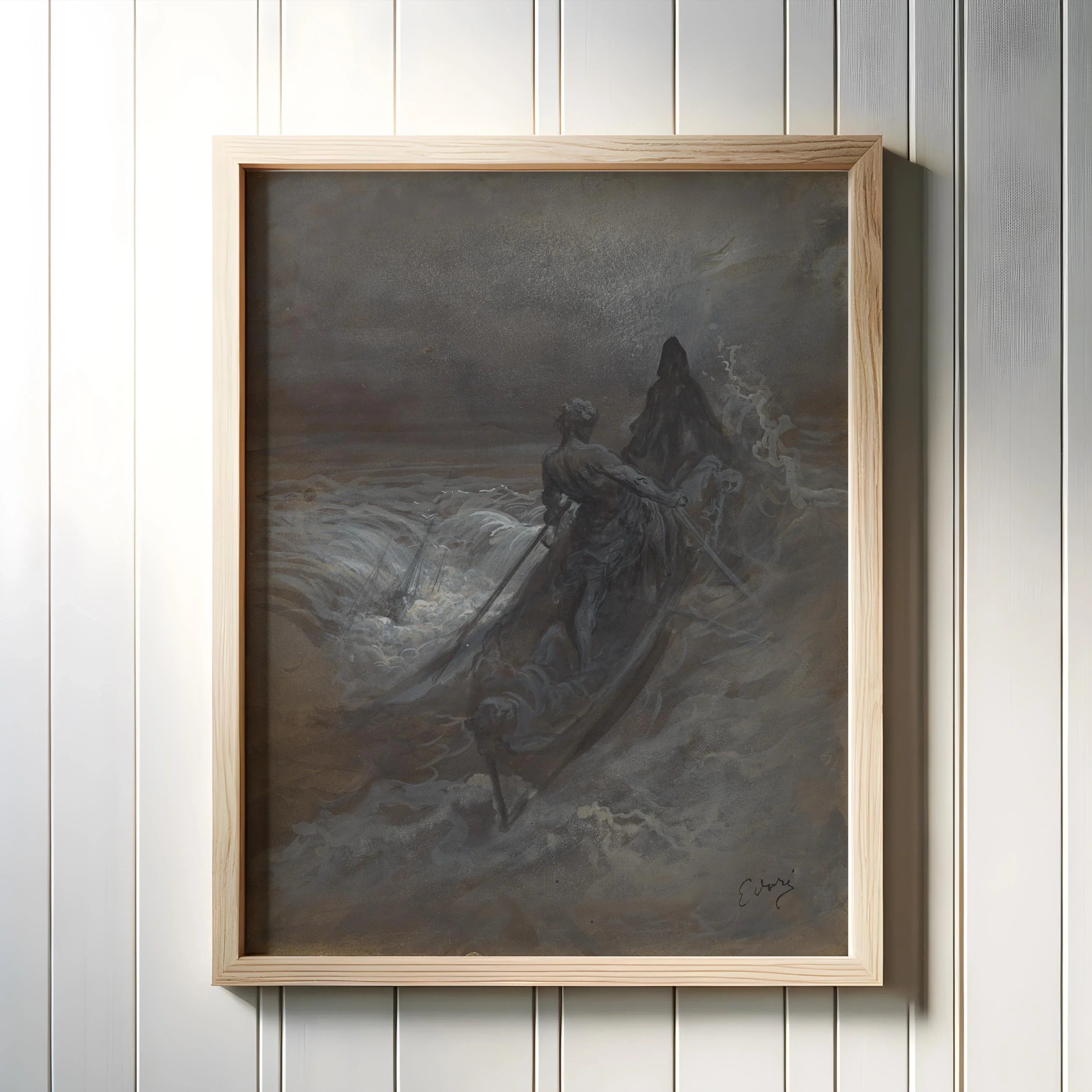 Dark Visions Wall Art: Mythical Spiritual Prints Set - 9ArtPrints