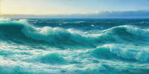 David James — Cornish Seascape | Fine Art Print - 9ArtPrints