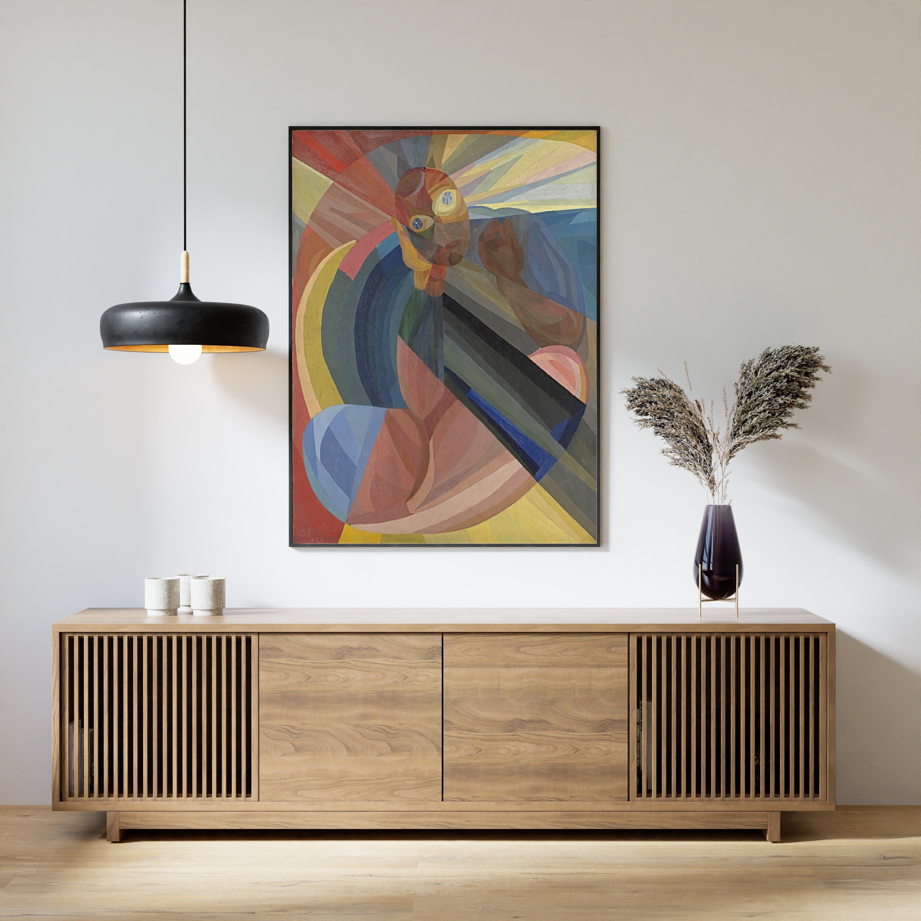 Otto Freundlich — Die Mutter (1921) | The Mother — Early Abstract Figure Fine Art Print