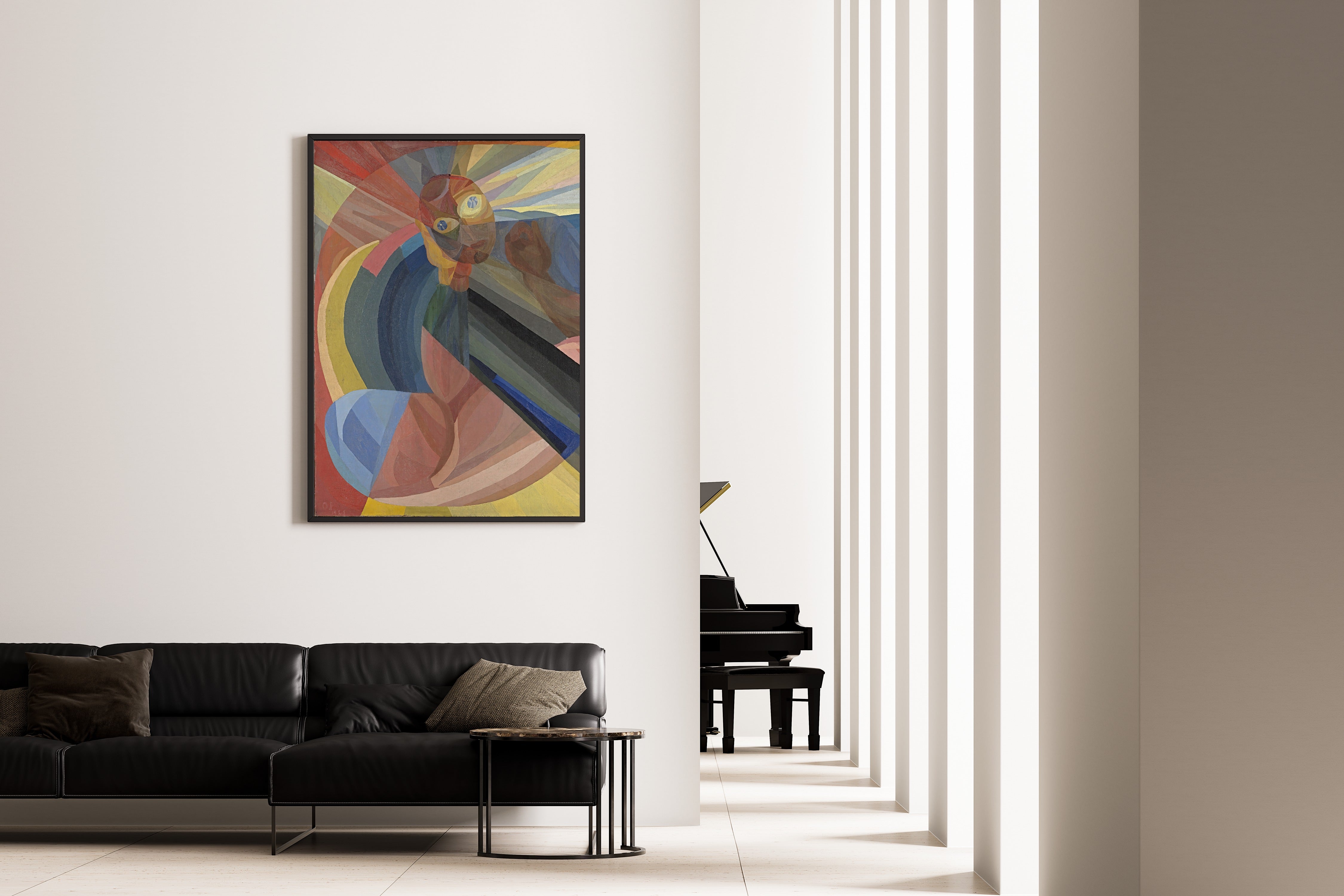 Otto Freundlich — Die Mutter (1921) | The Mother — Early Abstract Figure Fine Art Print
