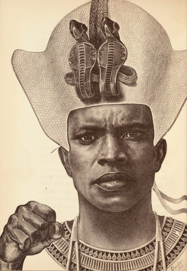 E. Harper Johnson — Piankhy the Great, Plate 9 | African History Art Print
