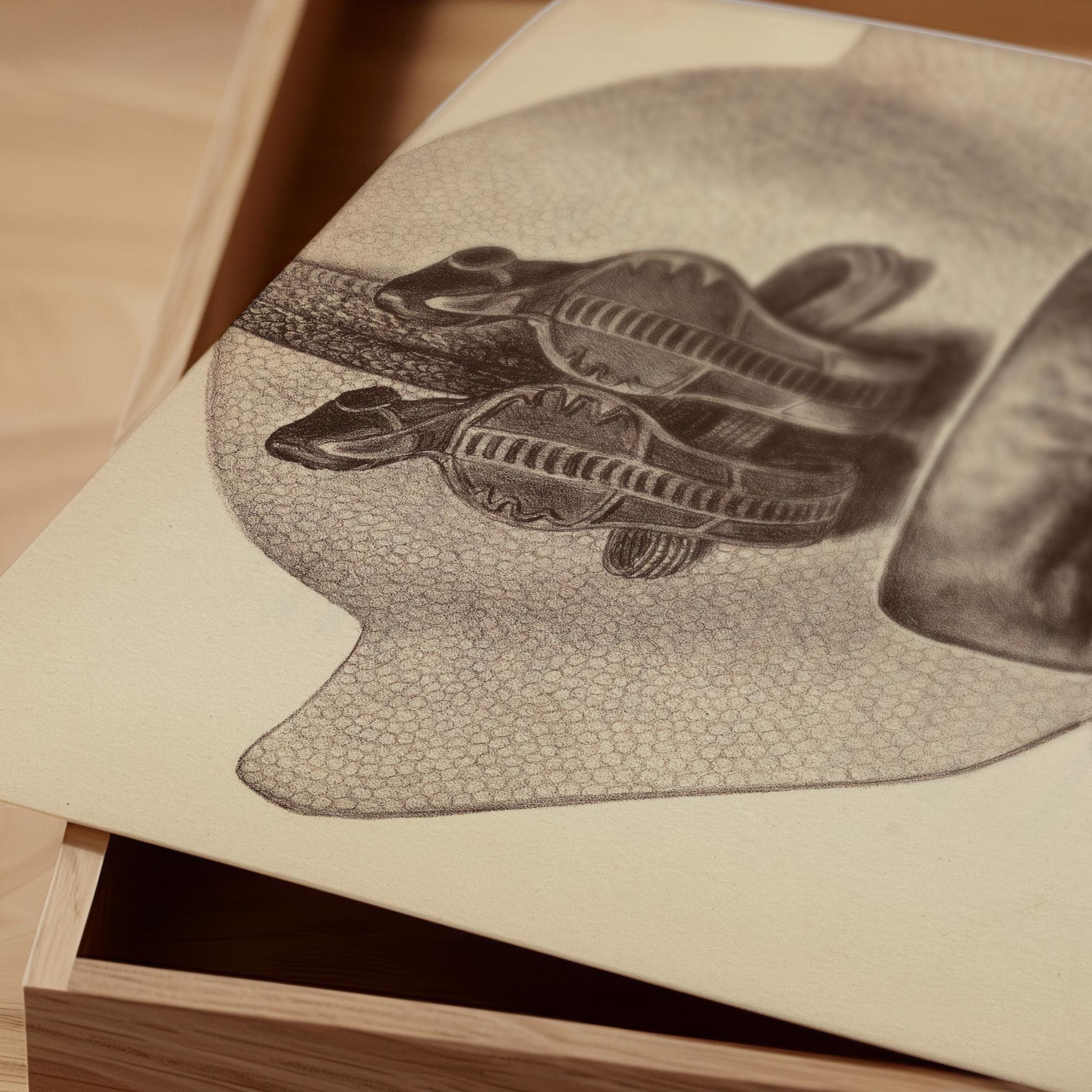 E. Harper Johnson - Piankhy the Great, Plate 9 | PRINT ‚Äì Majestic African Warrior King (Framed & Unframed Available) - 9ArtPrints