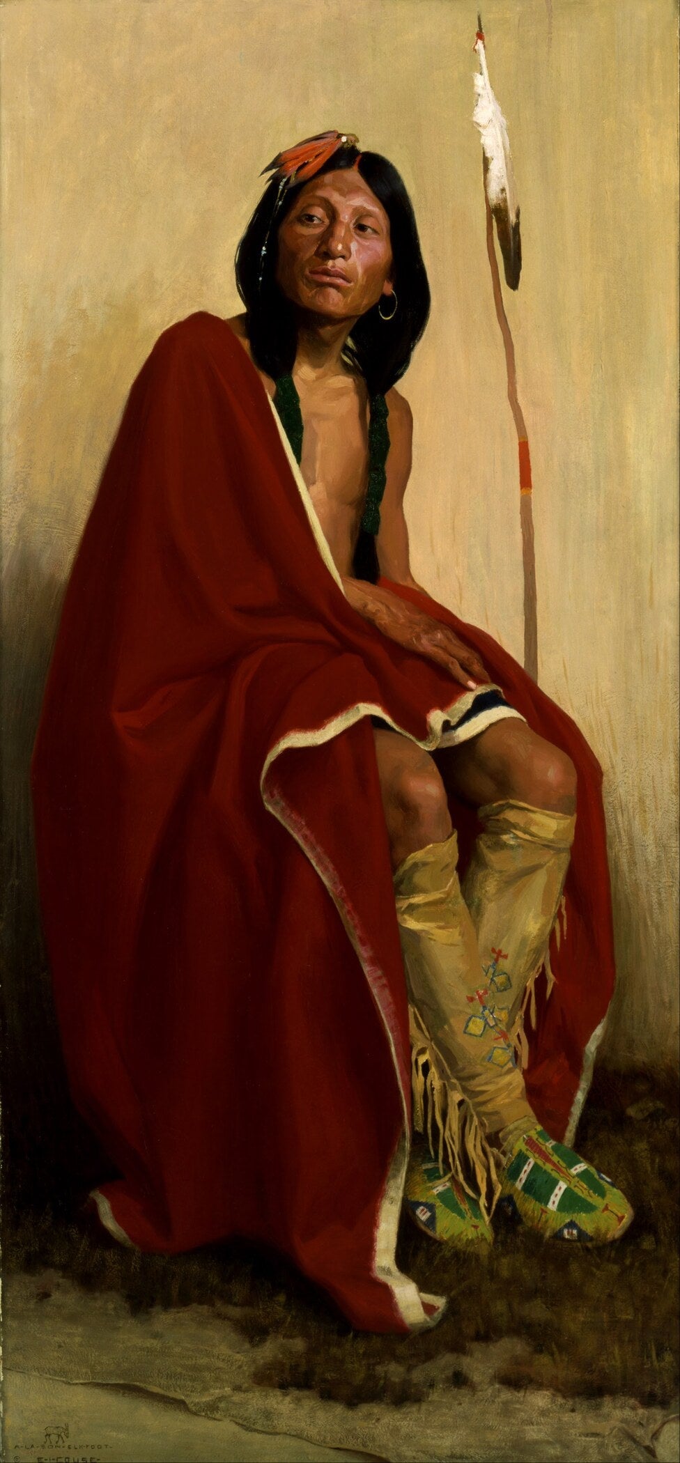 Eanger Irving Couse — Elk-Foot of the Taos Tribe | Fine Art Print - 9ArtPrints