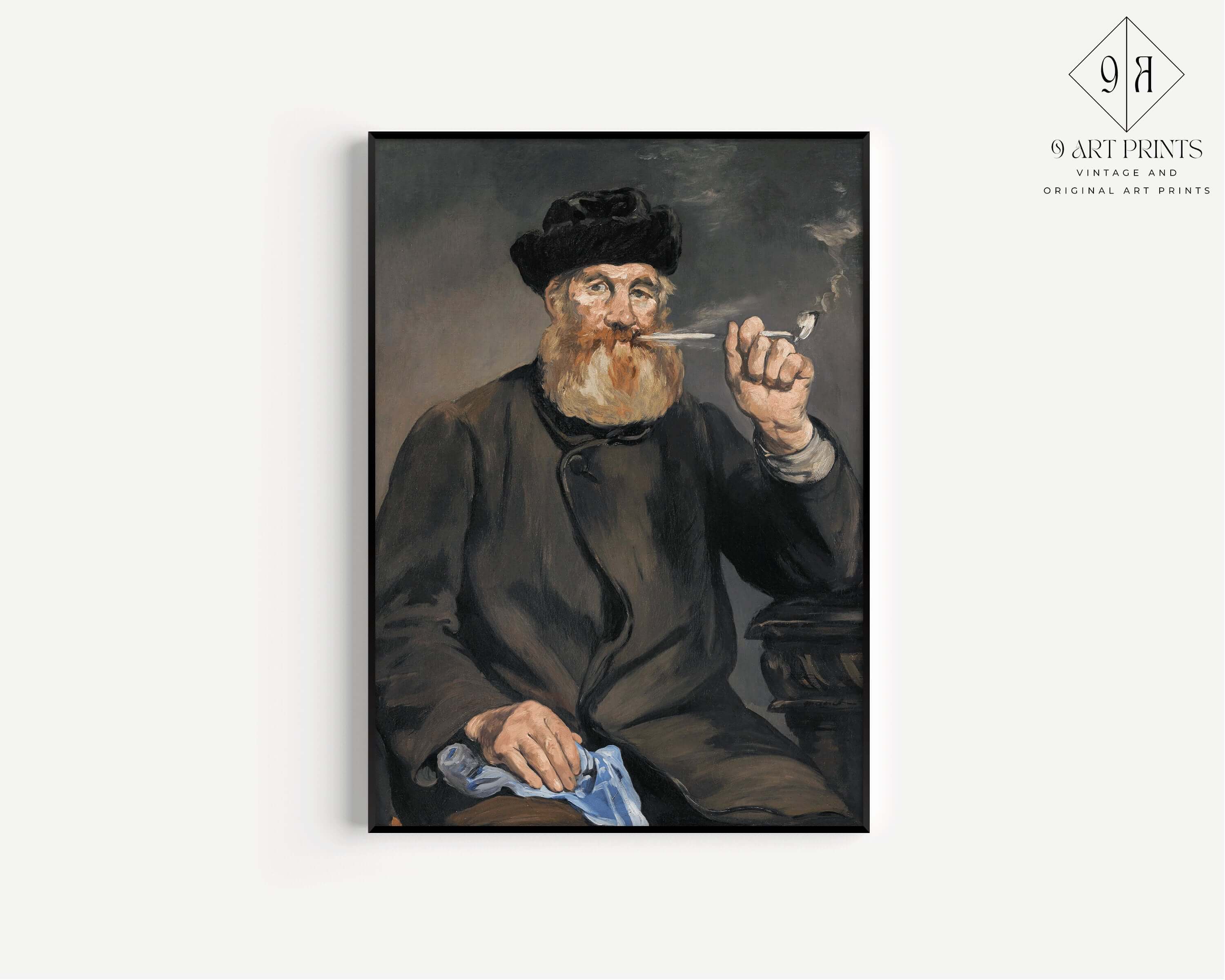 Edouard Manet - The Smoker | Famous Art (available framed or unframed) - 9ArtPrints