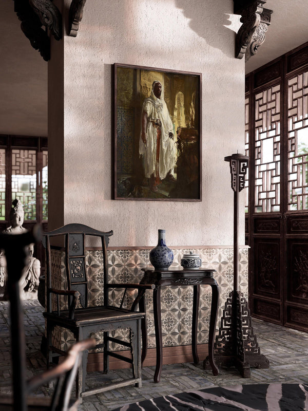 Eduard Charlemont — The Moorish Chief | Orientalist Fine Art Print