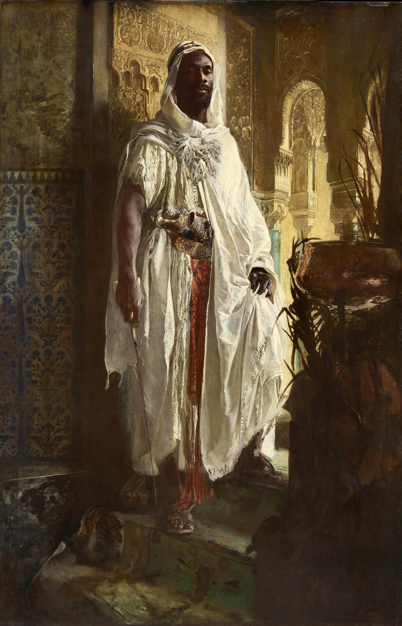 Eduard Charlemont — The Moorish Chief | Orientalist Fine Art Print - 9ArtPrints