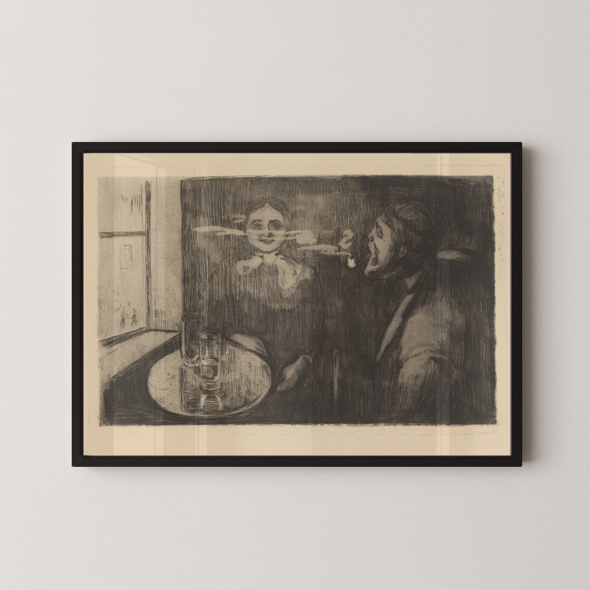 Edvard Munch — Tête-à-Tête | Expressionist Fine Art Print