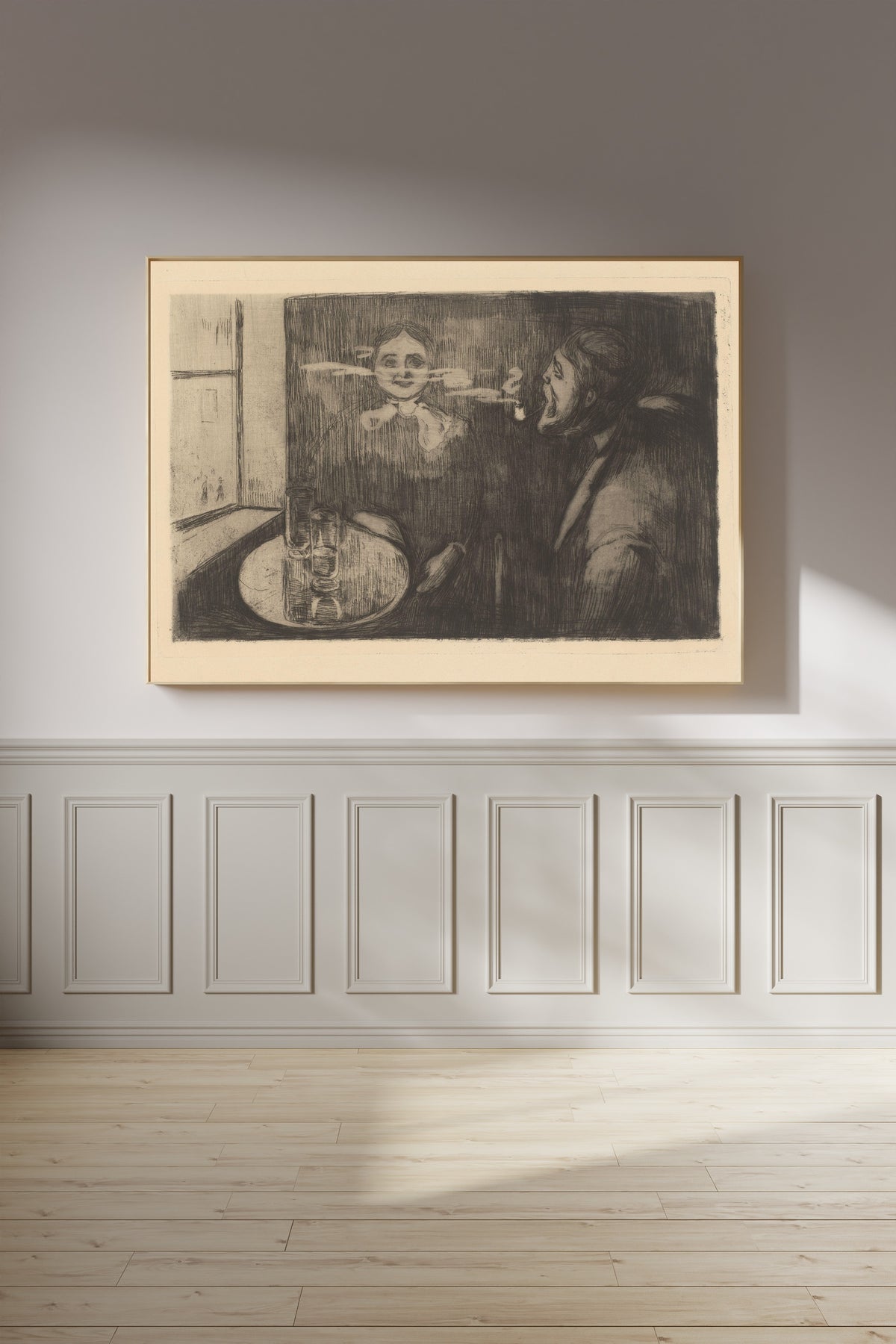 Edvard Munch — Tête-à-Tête | Expressionist Fine Art Print