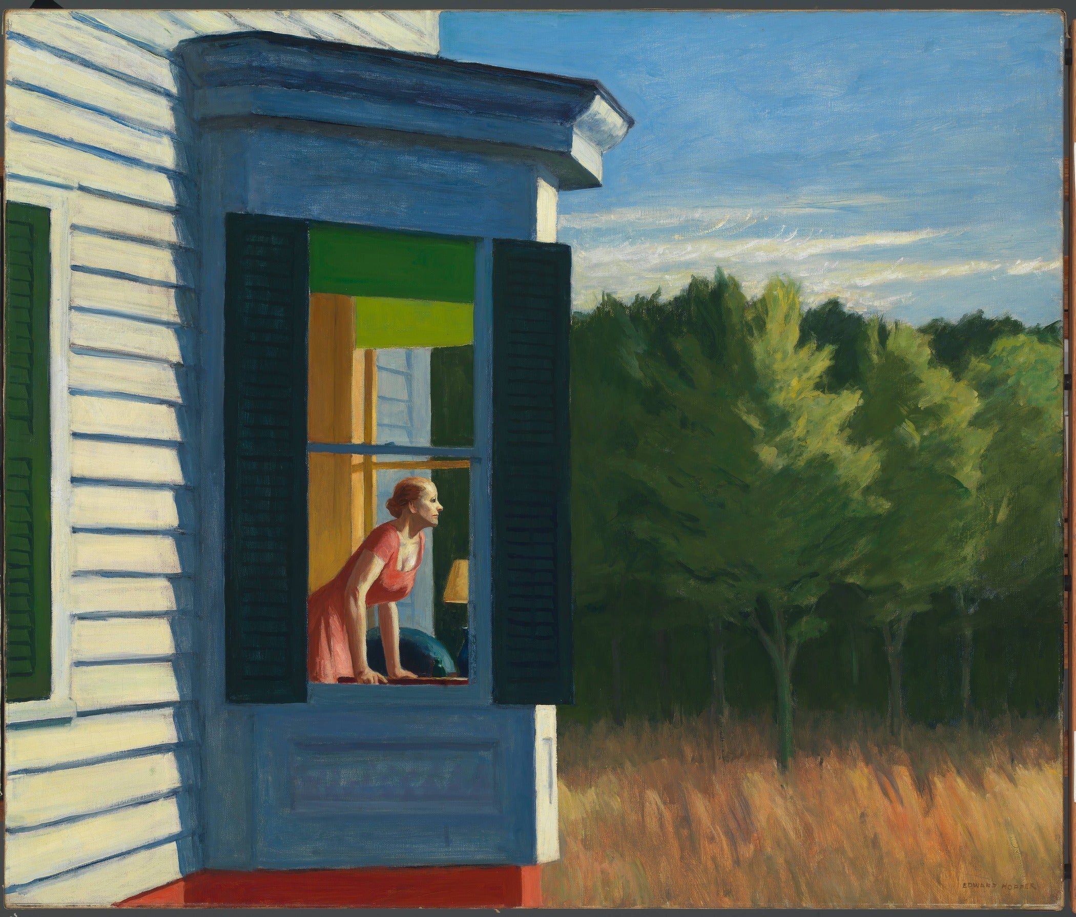 Edward Hopper — Cape Cod Morning | Fine Art Print - 9ArtPrints