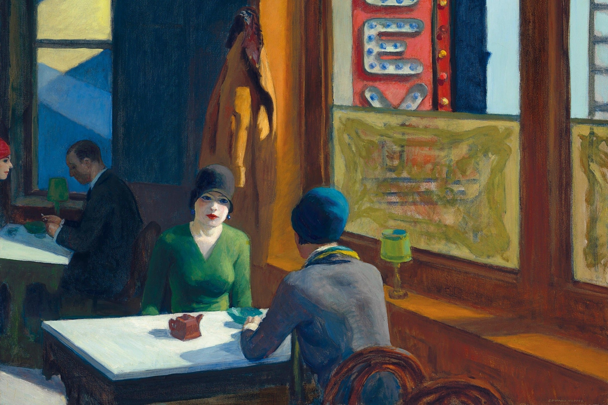Edward Hopper — Chop Suey | Fine Art Print - 9ArtPrints