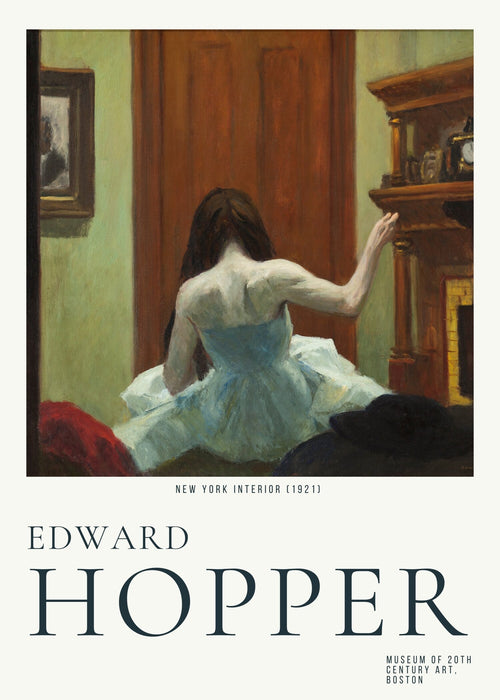 Edward Hopper — New York Interior | Fine Art Print - 9ArtPrints