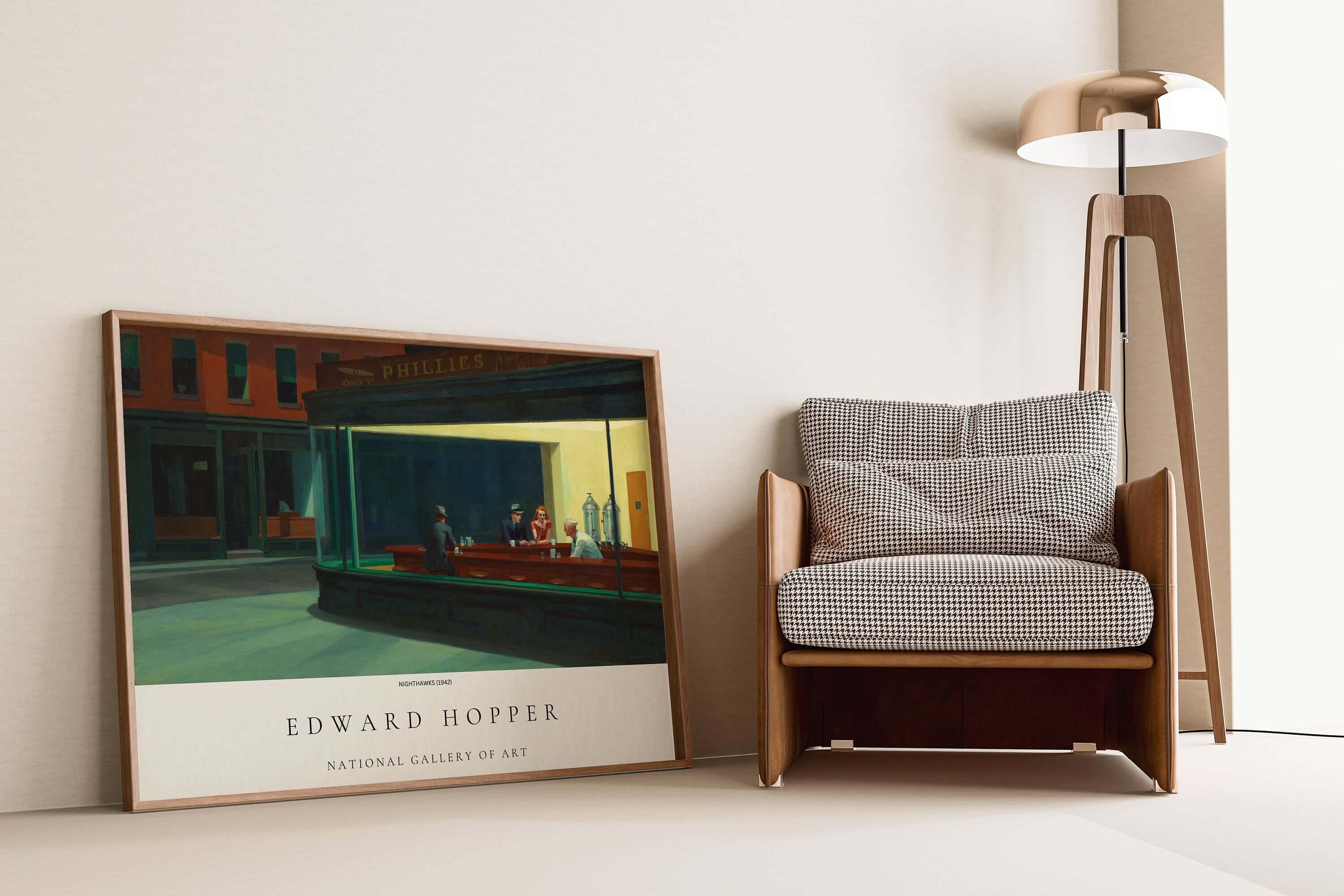 Edward Hopper - Nighthawks | Famous Art (available framed or unframed) - 9ArtPrints