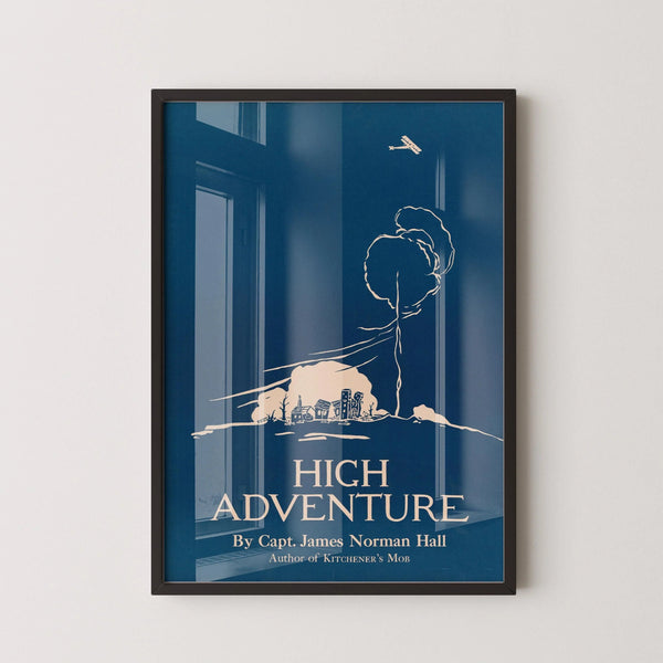 Edward Penfield — High Adventure | Vintage Minimalist Book Cover Print