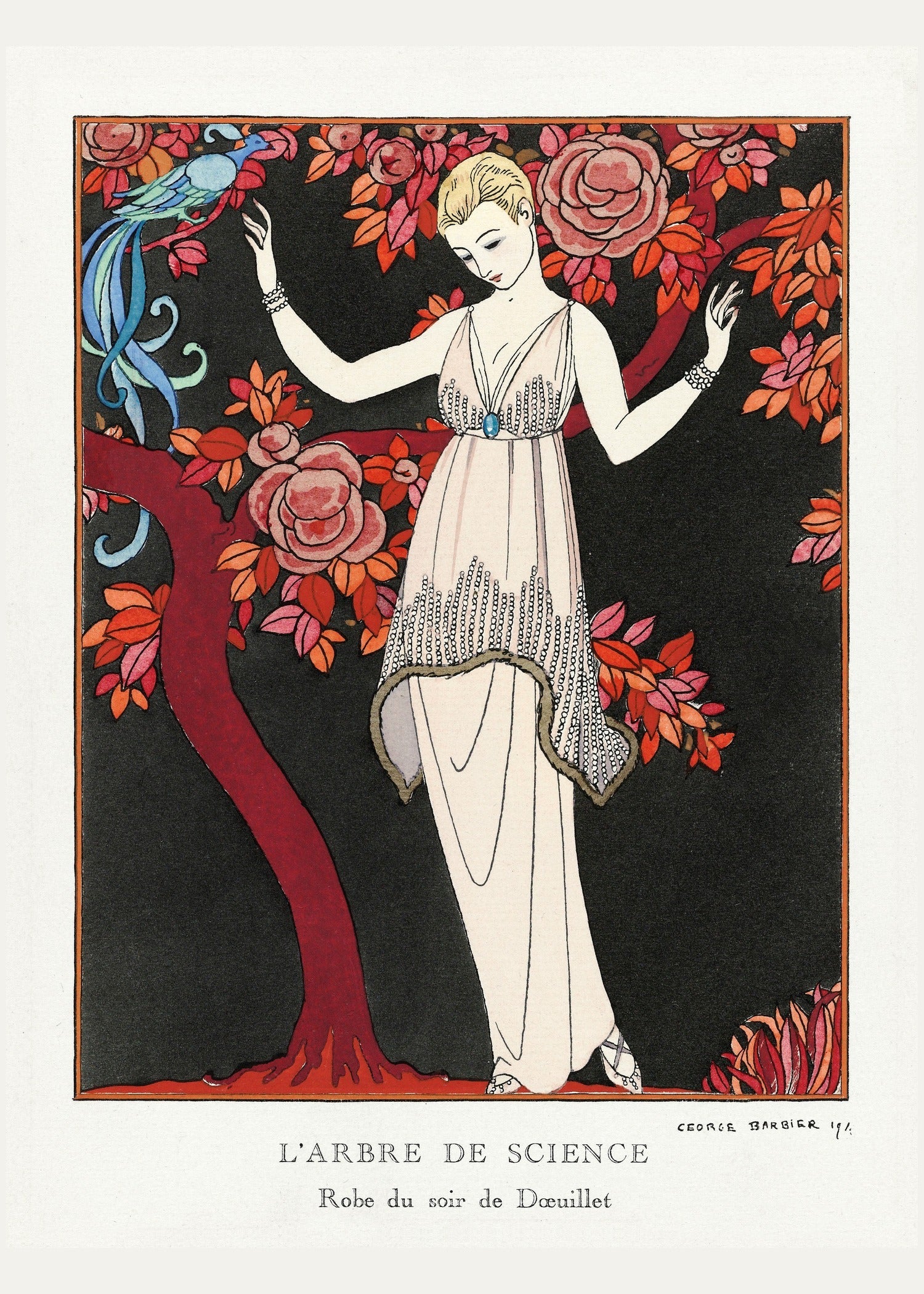 Edward Penfield — Lady Golfer (Collier's, June 1912) | Vintage Magazine Cover - 9ArtPrints