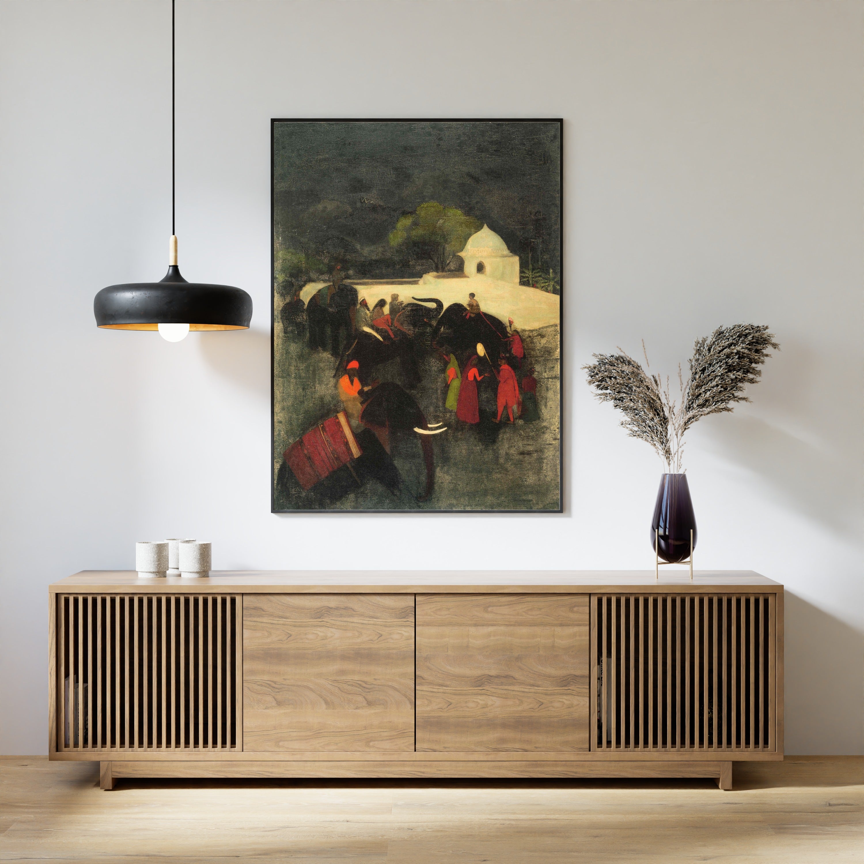 Amrita Sher-Gil — Elephant Promenade | Fine Art Giclée Print