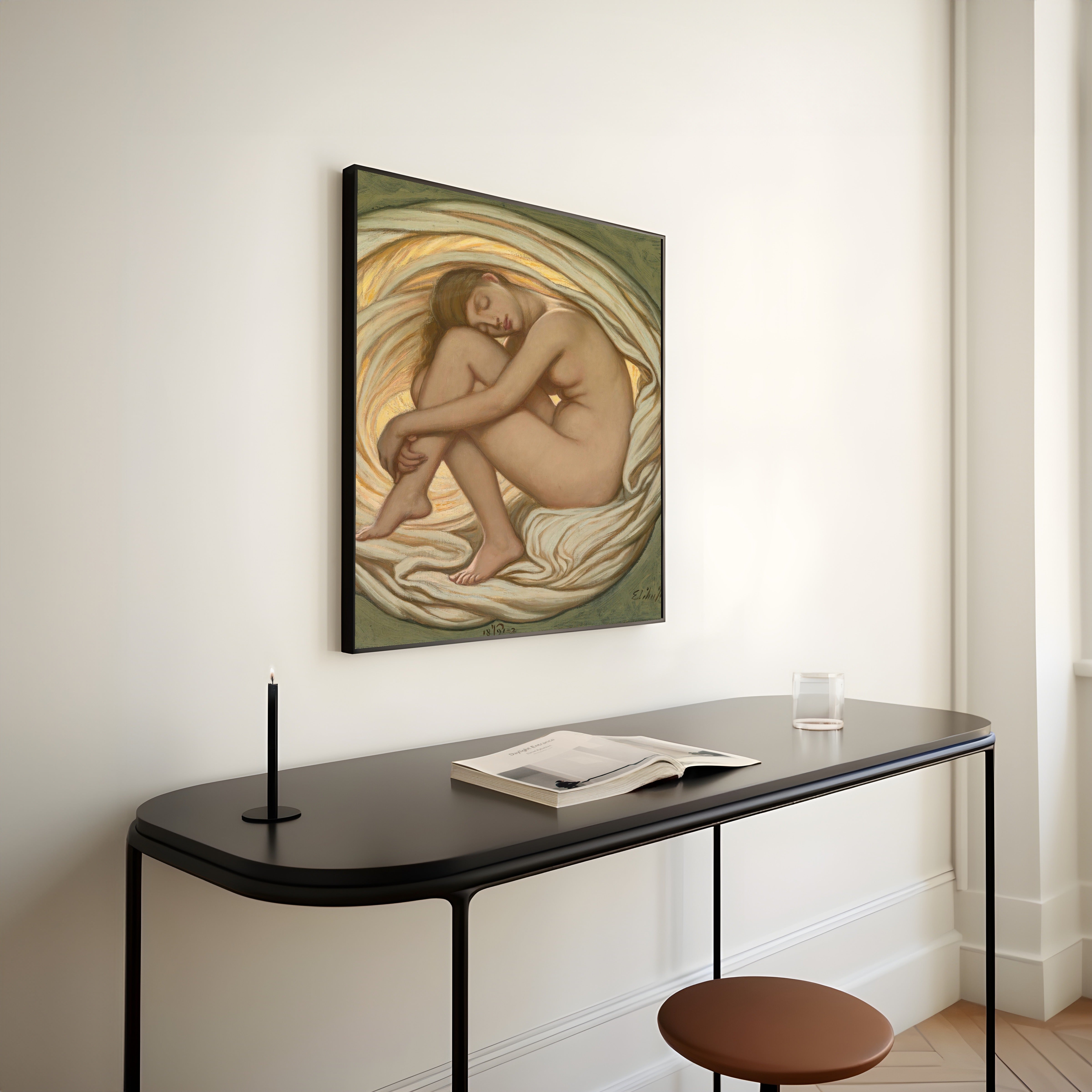 Elihu Vedder — The Heart of the Rose | Fine Art Giclée Print - 9ArtPrints