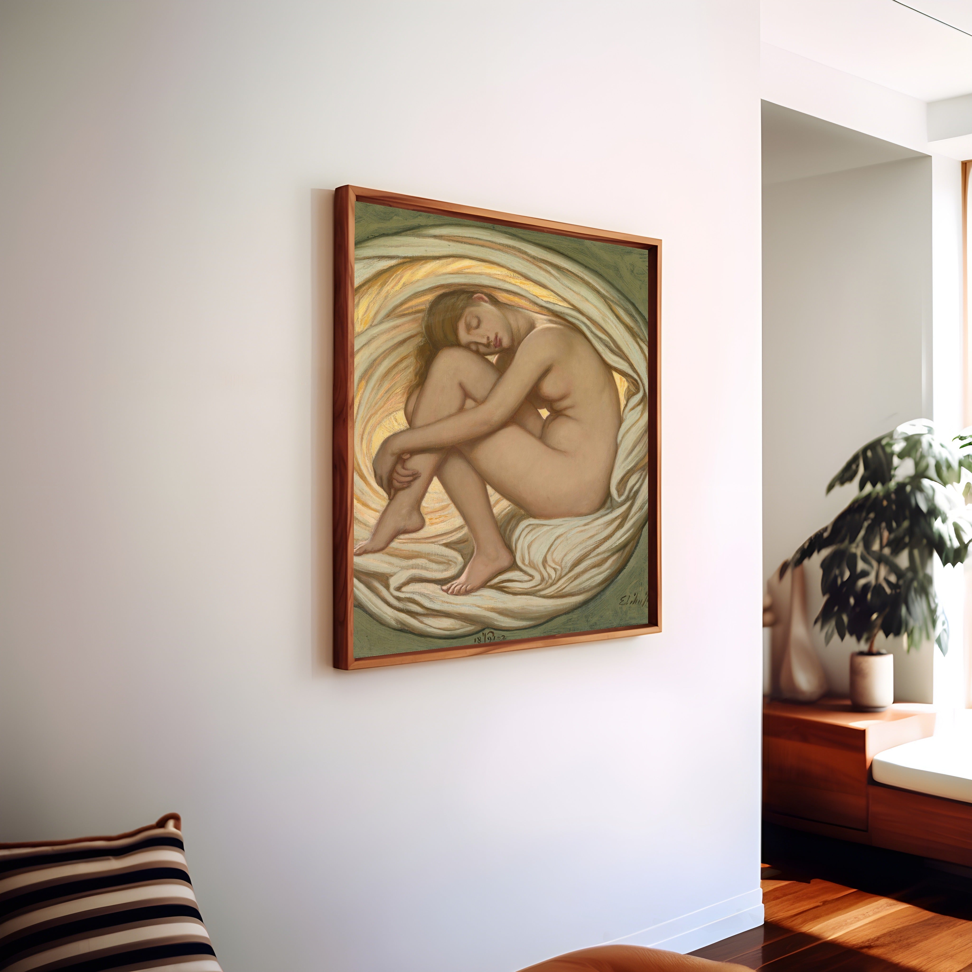 Elihu Vedder — The Heart of the Rose | Fine Art Giclée Print - 9ArtPrints