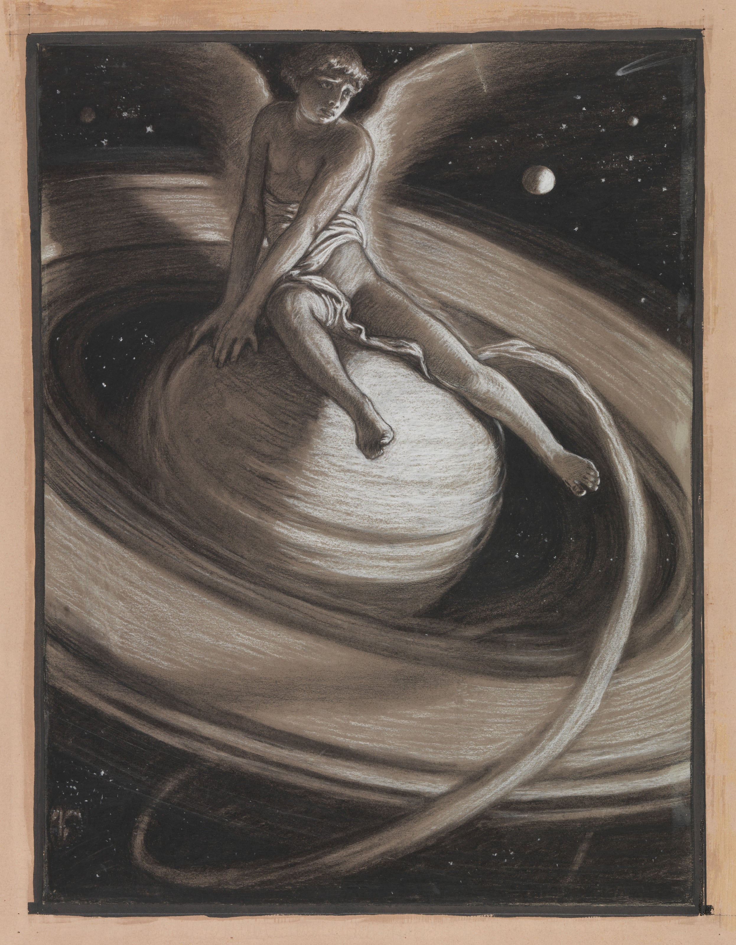 Elihu Vedder — The Throne of Saturn | Fine Art Giclée Print - 9ArtPrints