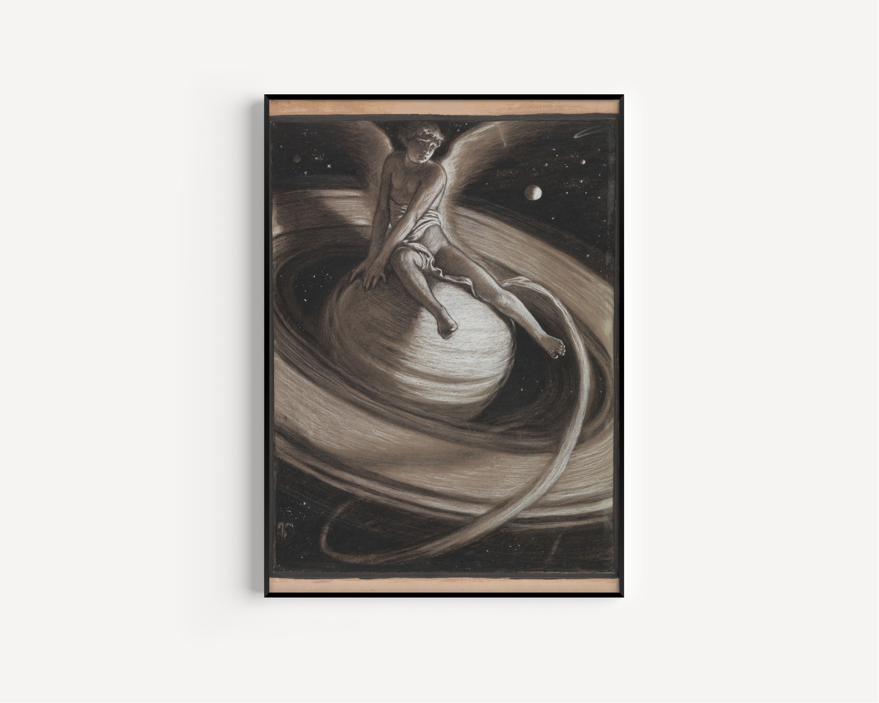 Elihu Vedder — The Throne of Saturn | Fine Art Giclée Print - 9ArtPrints