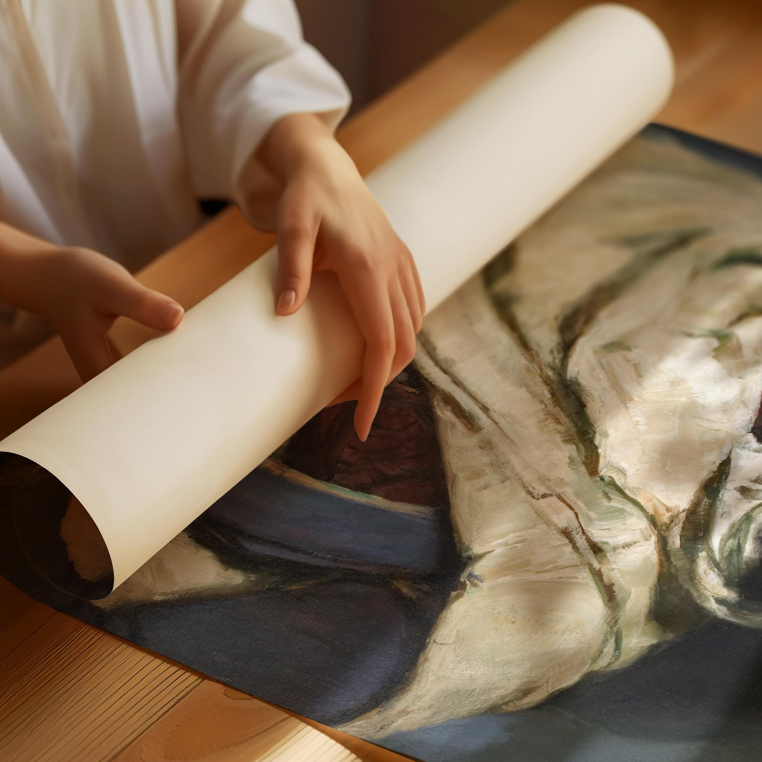 Elizabeth Nourse - An Algerian Mam | Famous Orientalist Art (available handframed or unframed) - 9ArtPrints