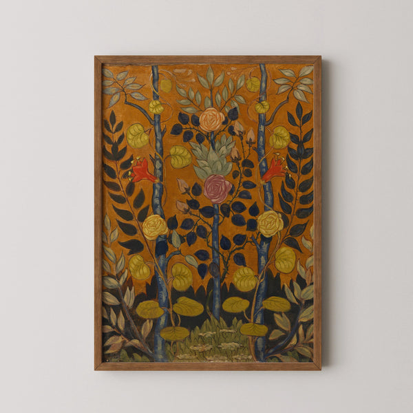 Émile Bernard — Des Roses | Post-Impressionist Still Life Print