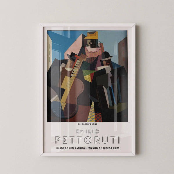 Emilio Pettoruti — The People's Song | Cubist Fine Art Print
