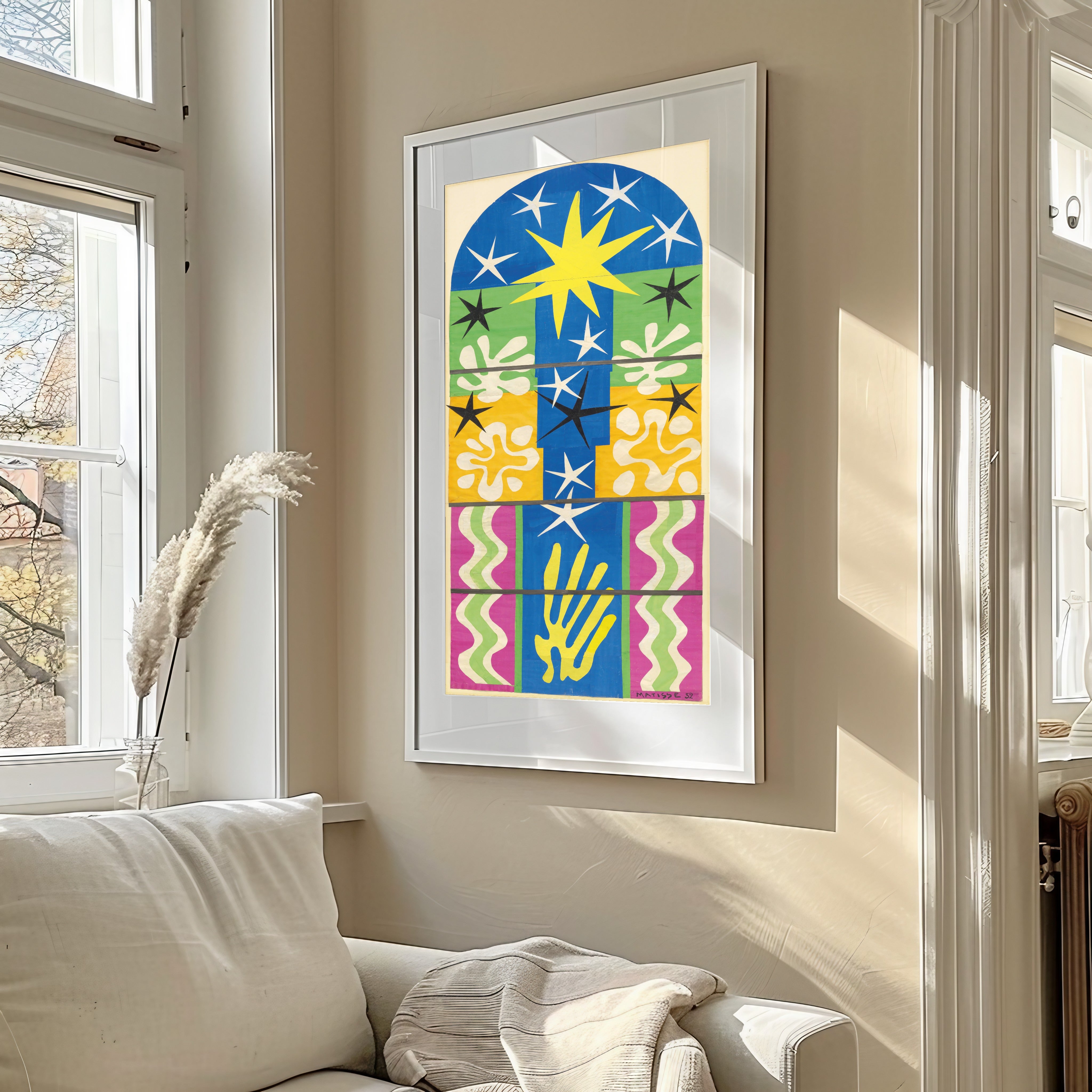 Henri Matisse — Christmas Eve (Nuit de Noël) | Papiers Découpés Fine Art Print