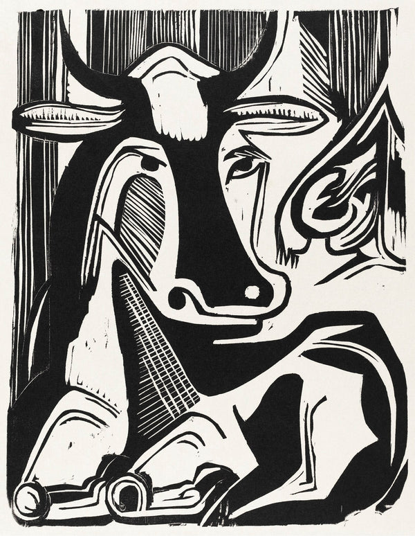 Ernst Ludwig Kirchner — Cow | Fine Art Print