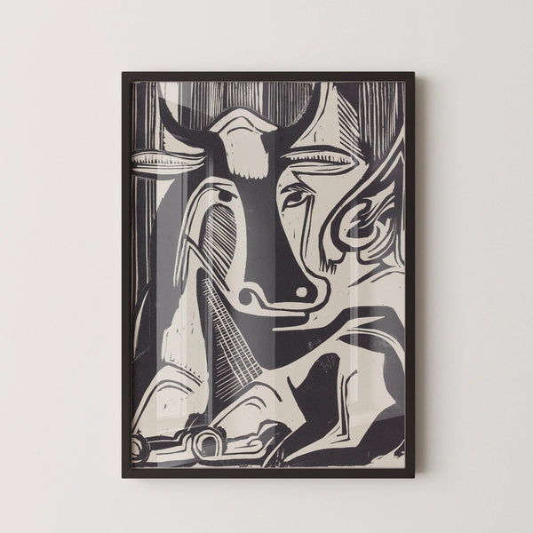 Ernst Ludwig Kirchner — Cow | Fine Art Print
