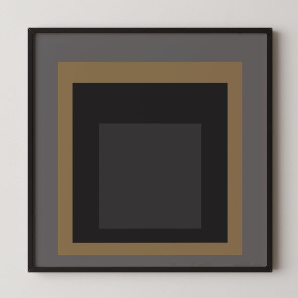 Extraction — Homage to the Square | Mid-Century Modern Art Print